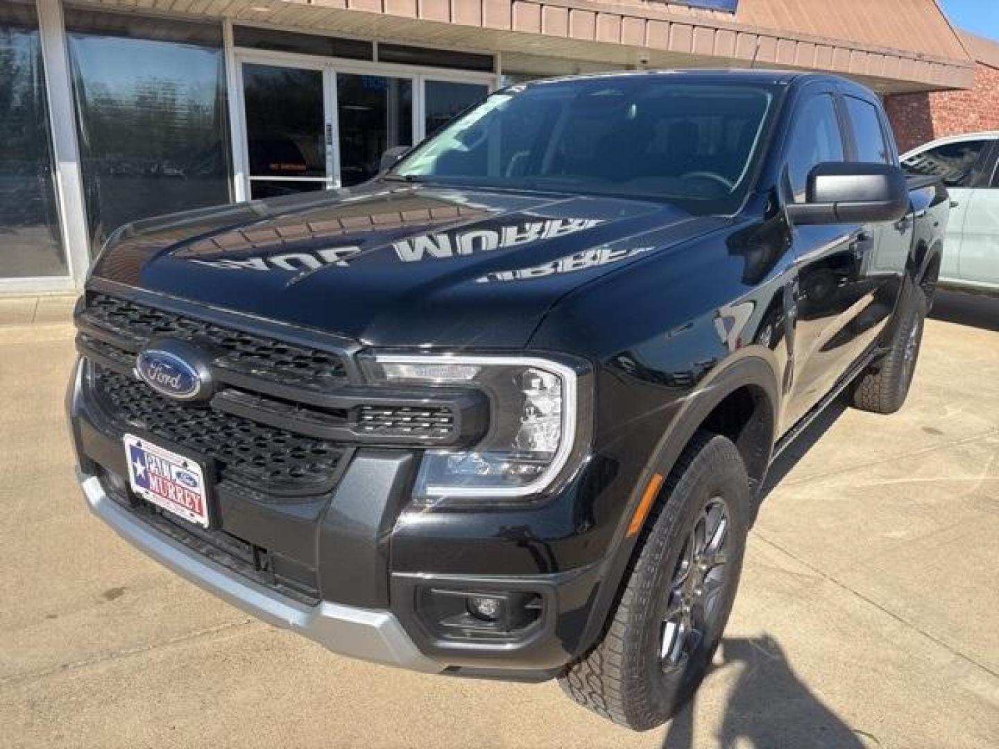 2025 Shadow Black /Ebony Ford Ranger XLT (1FTER4GH2SL) with an EcoBoost 2.3L I4 GTDi DOHC Turbocharged VCT engine, Automatic transmission, located at 1105 E Mulberry, Kaufman, TX, 75142, (972) 962-2151, 32.589550, -96.300926 - Photo#1