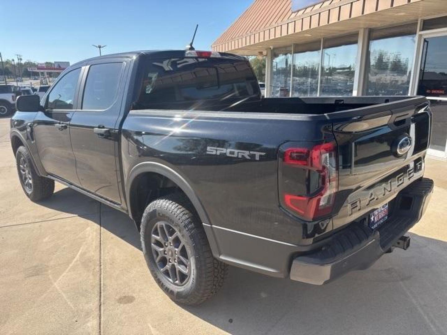 2025 Shadow Black /Ebony Ford Ranger XLT (1FTER4GH2SL) with an EcoBoost 2.3L I4 GTDi DOHC Turbocharged VCT engine, Automatic transmission, located at 1105 E Mulberry, Kaufman, TX, 75142, (972) 962-2151, 32.589550, -96.300926 - Photo#3