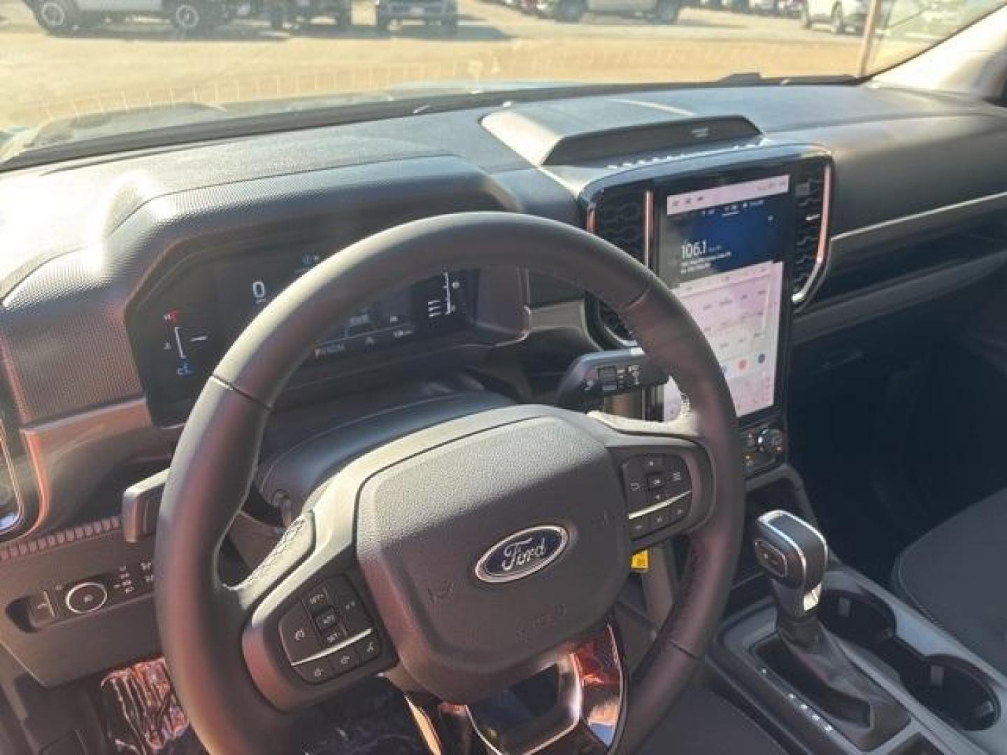 2025 Shadow Black /Ebony Ford Ranger XLT (1FTER4GH2SL) with an EcoBoost 2.3L I4 GTDi DOHC Turbocharged VCT engine, Automatic transmission, located at 1105 E Mulberry, Kaufman, TX, 75142, (972) 962-2151, 32.589550, -96.300926 - Photo#12
