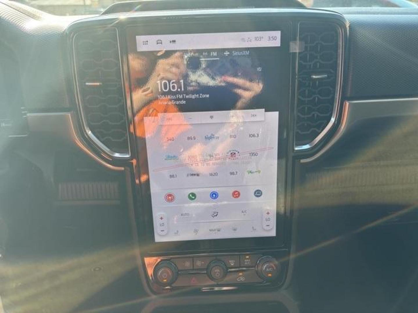 2025 Shadow Black /Ebony Ford Ranger XLT (1FTER4GH2SL) with an EcoBoost 2.3L I4 GTDi DOHC Turbocharged VCT engine, Automatic transmission, located at 1105 E Mulberry, Kaufman, TX, 75142, (972) 962-2151, 32.589550, -96.300926 - Photo#23