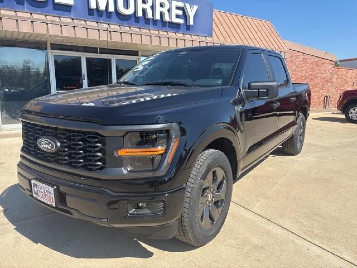 2025 Agate Black Metallic /Black Ford F-150 STX (1FTEW2KP4SK) with an 2.7L V6 EcoBoost engine, Automatic transmission, located at 1105 E Mulberry, Kaufman, TX, 75142, (972) 962-2151, 32.589550, -96.300926 - Agate Black Metallic 2025 Ford F-150 4D SuperCrew STX RWD 10-Speed Automatic 2.7L V6 EcoBoost<br><br>20/26 City/Highway MPG<br><br><br>Please call Paul Murrey Ford Inc. In Kaufman Texas A Family Dealership Since 1952 Serving the Dallas Fort Worth and East Texas areas for over 70 years. Please call 9 - Photo#1