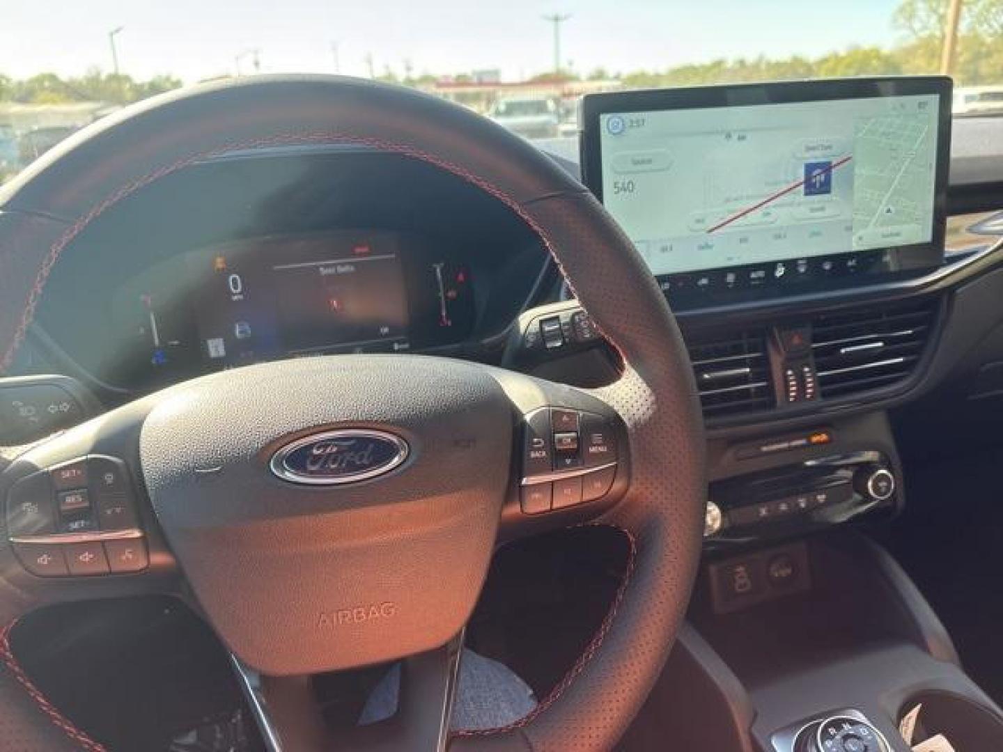 2026 tar White Metallic Tri-Coat /Ebony W/Red Stitch Ford Escape ST-Line (1FMCU0MN1TU) with an 1.5L EcoBoost engine, Automatic transmission, located at 1105 E Mulberry, Kaufman, TX, 75142, (972) 962-2151, 32.589550, -96.300926 - $2,000 off MSRP!<br><br><br>tar White Metallic Tri-Coat 2026 Ford Escape 4D Sport Utility ST-Line FWD 8-Speed Automatic 1.5L EcoBoost 27/34 City/Highway MPG<br><br>27/34 City/Highway MPG Price includes: $2000 - Bonus Customer Cash. Exp. 01/05/2026 - Photo#20