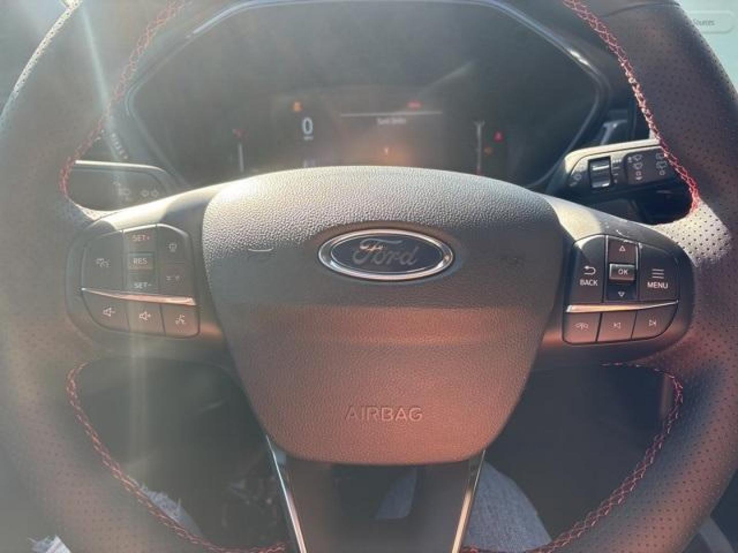 2026 tar White Metallic Tri-Coat /Ebony W/Red Stitch Ford Escape ST-Line (1FMCU0MN1TU) with an 1.5L EcoBoost engine, Automatic transmission, located at 1105 E Mulberry, Kaufman, TX, 75142, (972) 962-2151, 32.589550, -96.300926 - $2,000 off MSRP!<br><br><br>tar White Metallic Tri-Coat 2026 Ford Escape 4D Sport Utility ST-Line FWD 8-Speed Automatic 1.5L EcoBoost 27/34 City/Highway MPG<br><br>27/34 City/Highway MPG Price includes: $2000 - Bonus Customer Cash. Exp. 01/05/2026 - Photo#21