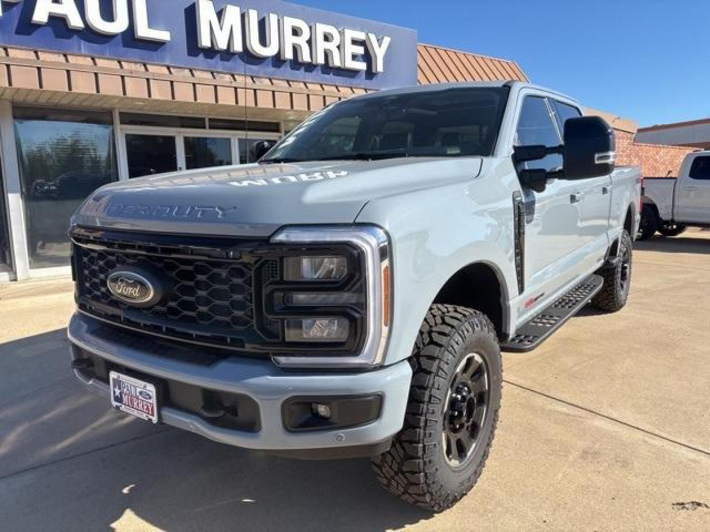 2026 Glacier Gray Metallic Tri-Coat /Black Onyx Ford F-250SD Lariat (1FT8W2BM5TE) with an 6.7L High Output Power Stroke V8 Diesel engine, Automatic transmission, located at 1105 E Mulberry, Kaufman, TX, 75142, (972) 962-2151, 32.589550, -96.300926 - Photo#1