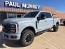 2026 Glacier Gray Metallic Tri-Coat /Black Onyx Ford F-250SD Lariat (1FT8W2BM5TE) with an 6.7L High Output Power Stroke V8 Diesel engine, Automatic transmission, located at 1105 E Mulberry, Kaufman, TX, 75142, (972) 962-2151, 32.589550, -96.300926 - Photo#2