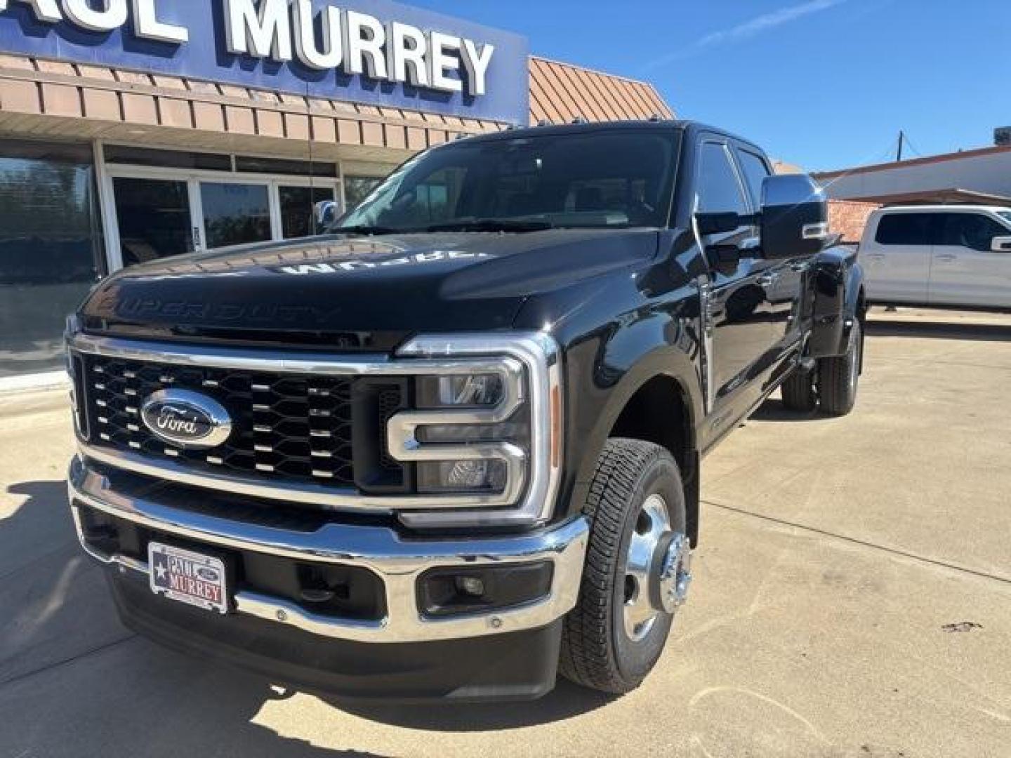 2026 Agate Black Metallic /Black Onyx Ford F-350SD Lariat (1FT8W3DT0TE) with an Power Stroke 6.7L V8 DI 32V OHV Turbodiesel engine, Automatic transmission, located at 1105 E Mulberry, Kaufman, TX, 75142, (972) 962-2151, 32.589550, -96.300926 - Agate Black Metallic 2026 Ford F-350SD 4D Crew Cab Lariat DRW 4WD 10-Speed Automatic Power Stroke 6.7L V8 DI 32V OHV Turbodiesel 4WD. - Photo#1