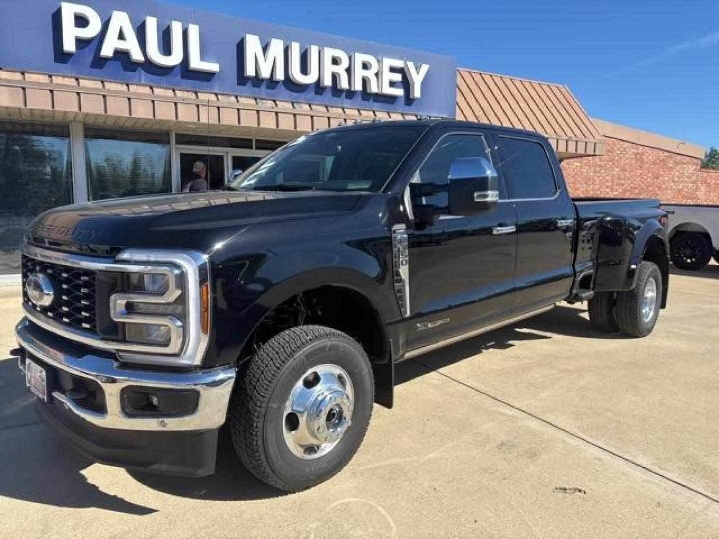 2026 Agate Black Metallic /Black Onyx Ford F-350SD Lariat (1FT8W3DT0TE) with an Power Stroke 6.7L V8 DI 32V OHV Turbodiesel engine, Automatic transmission, located at 1105 E Mulberry, Kaufman, TX, 75142, (972) 962-2151, 32.589550, -96.300926 - Agate Black Metallic 2026 Ford F-350SD 4D Crew Cab Lariat DRW 4WD 10-Speed Automatic Power Stroke 6.7L V8 DI 32V OHV Turbodiesel 4WD. - Photo#2