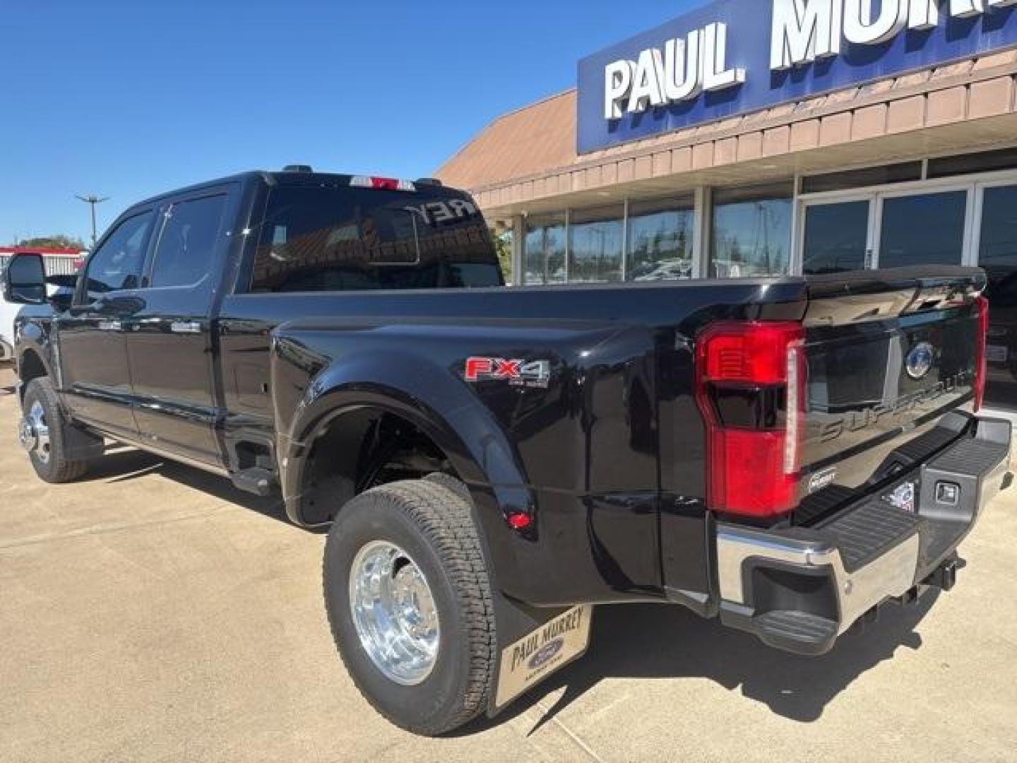 2026 Agate Black Metallic /Black Onyx Ford F-350SD Lariat (1FT8W3DT0TE) with an Power Stroke 6.7L V8 DI 32V OHV Turbodiesel engine, Automatic transmission, located at 1105 E Mulberry, Kaufman, TX, 75142, (972) 962-2151, 32.589550, -96.300926 - Agate Black Metallic 2026 Ford F-350SD 4D Crew Cab Lariat DRW 4WD 10-Speed Automatic Power Stroke 6.7L V8 DI 32V OHV Turbodiesel 4WD. - Photo#3