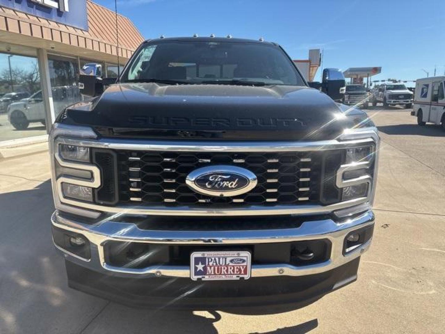 2026 Agate Black Metallic /Black Onyx Ford F-350SD Lariat (1FT8W3DT0TE) with an Power Stroke 6.7L V8 DI 32V OHV Turbodiesel engine, Automatic transmission, located at 1105 E Mulberry, Kaufman, TX, 75142, (972) 962-2151, 32.589550, -96.300926 - Agate Black Metallic 2026 Ford F-350SD 4D Crew Cab Lariat DRW 4WD 10-Speed Automatic Power Stroke 6.7L V8 DI 32V OHV Turbodiesel 4WD. - Photo#7