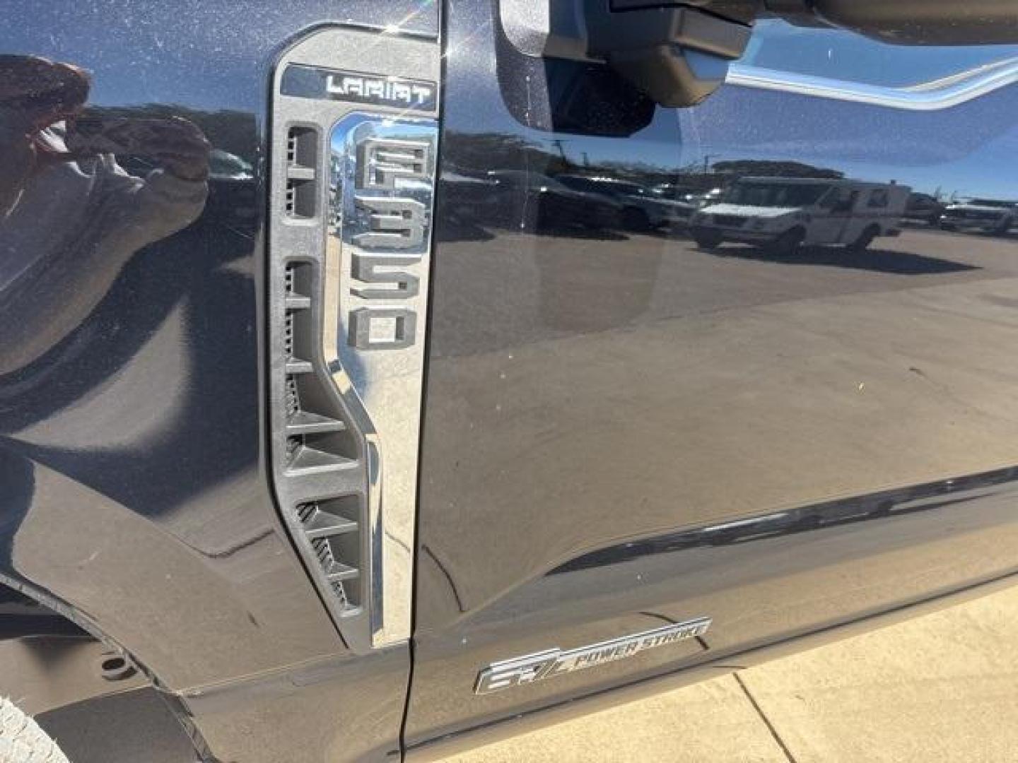2026 Agate Black Metallic /Black Onyx Ford F-350SD Lariat (1FT8W3DT0TE) with an Power Stroke 6.7L V8 DI 32V OHV Turbodiesel engine, Automatic transmission, located at 1105 E Mulberry, Kaufman, TX, 75142, (972) 962-2151, 32.589550, -96.300926 - Agate Black Metallic 2026 Ford F-350SD 4D Crew Cab Lariat DRW 4WD 10-Speed Automatic Power Stroke 6.7L V8 DI 32V OHV Turbodiesel 4WD. - Photo#8