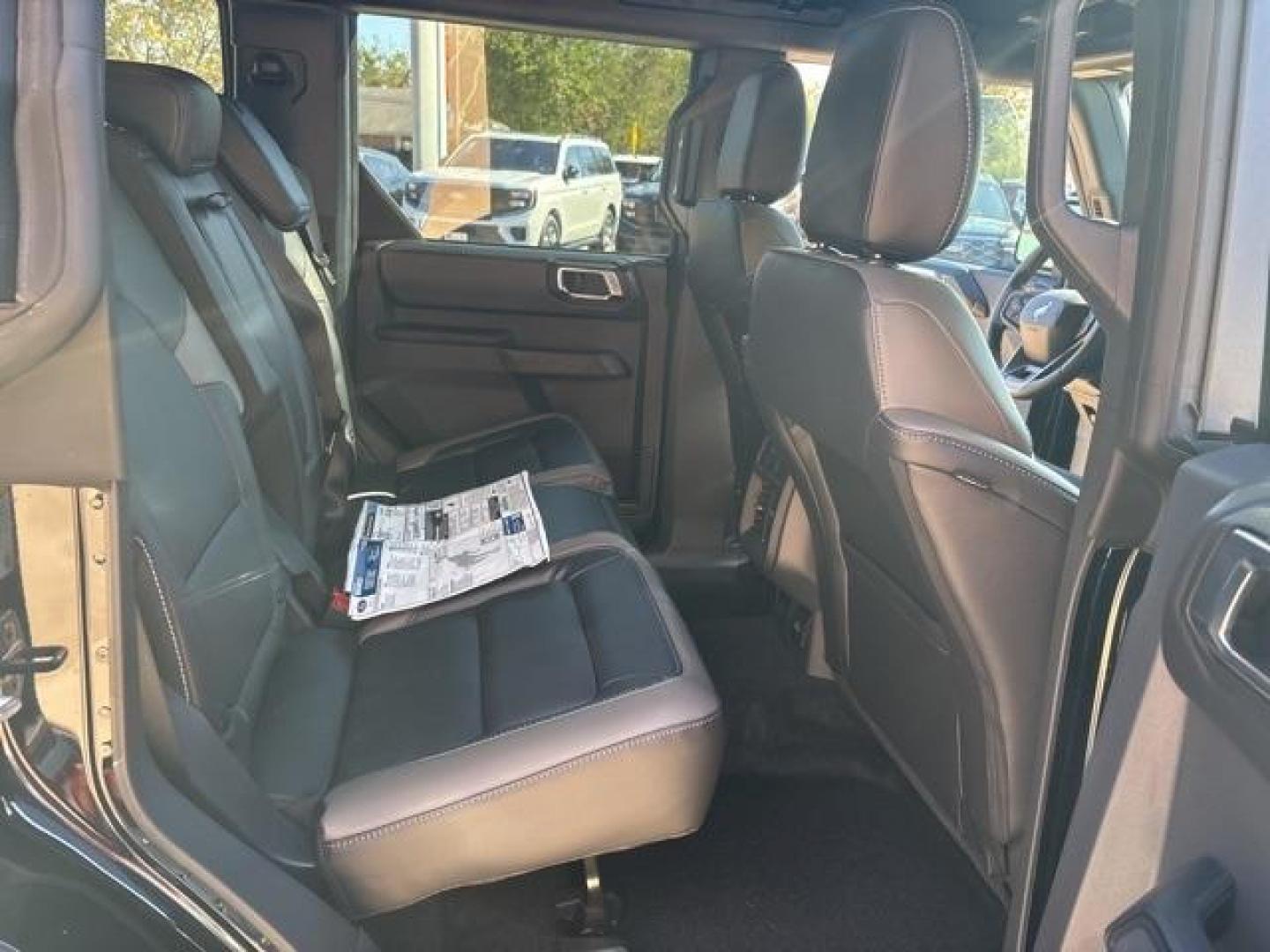 2025 Shadow Black /Black Onyx Interior Ford Bronco Outer Banks (1FMEE8BP0SL) with an 2.7L EcoBoost V6 engine, Automatic transmission, located at 1105 E Mulberry, Kaufman, TX, 75142, (972) 962-2151, 32.589550, -96.300926 - $2,428 off MSRP!<br><br><br>Shadow Black 2025 Ford Bronco 4D Sport Utility Outer Banks 4WD 10-Speed Automatic 2.7L EcoBoost V6 19/21 City/Highway MPG Price includes: $2000 - Retail Bonus Cash. Exp. 01/05/2026 $500 - Retail Bonus Cash. Exp. 12/17/2025 - Photo#19