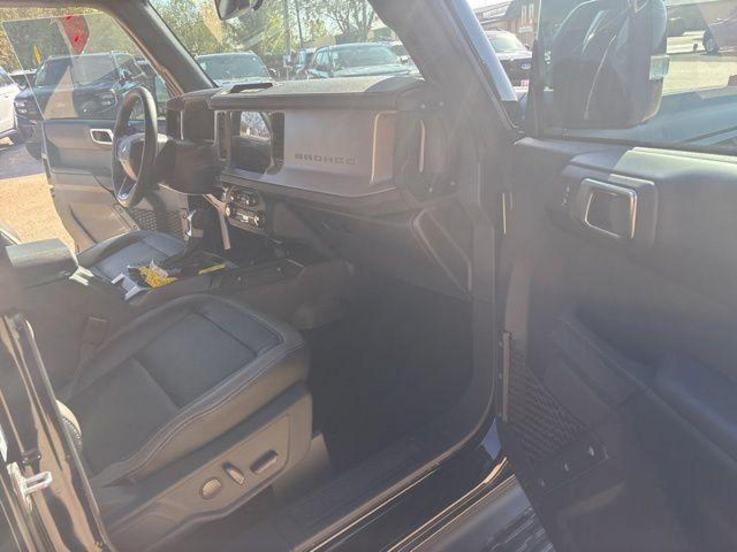 2025 Shadow Black /Black Ford Bronco Outer Banks (1FMEE8BP0SL) with an 2.7L EcoBoost V6 engine, Automatic transmission, located at 1105 E Mulberry, Kaufman, TX, 75142, (972) 962-2151, 32.589550, -96.300926 - $5,532 off MSRP!<br><br><br>Shadow Black 2025 Ford Bronco 4D Sport Utility Outer Banks 4WD 10-Speed Automatic 2.7L EcoBoost V6 19/21 City/Highway MPG Price includes: $3000 - Retail Customer Cash. Exp. 03/31/2026 - Photo#15