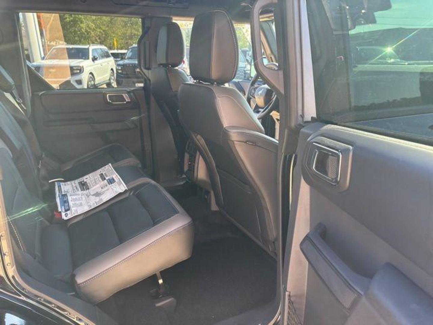2025 Shadow Black /Black Ford Bronco Outer Banks (1FMEE8BP0SL) with an 2.7L EcoBoost V6 engine, Automatic transmission, located at 1105 E Mulberry, Kaufman, TX, 75142, (972) 962-2151, 32.589550, -96.300926 - $5,532 off MSRP!<br><br><br>Shadow Black 2025 Ford Bronco 4D Sport Utility Outer Banks 4WD 10-Speed Automatic 2.7L EcoBoost V6 19/21 City/Highway MPG Price includes: $3000 - Retail Customer Cash. Exp. 03/31/2026 - Photo#18