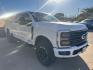 2026 White Metallic /Black Onyx/Platinum Blue Ford F-250SD Platinum (1FT8W2BM5TE) with an 6.7L High Output Power Stroke V8 Diesel engine, Automatic transmission, located at 1105 E Mulberry, Kaufman, TX, 75142, (972) 962-2151, 32.589550, -96.300926 - $5,541 off MSRP!<br><br>4WD, ABS brakes, Alloy wheels, Compass, Electronic Stability Control, Front dual zone A/C, Heated door mirrors, Heated front seats, Heated rear seats, Illuminated entry, Low tire pressure warning, Remote keyless entry, Traction control.<br>Star White Metallic Tri-Coat 2026 Fo - Photo#5