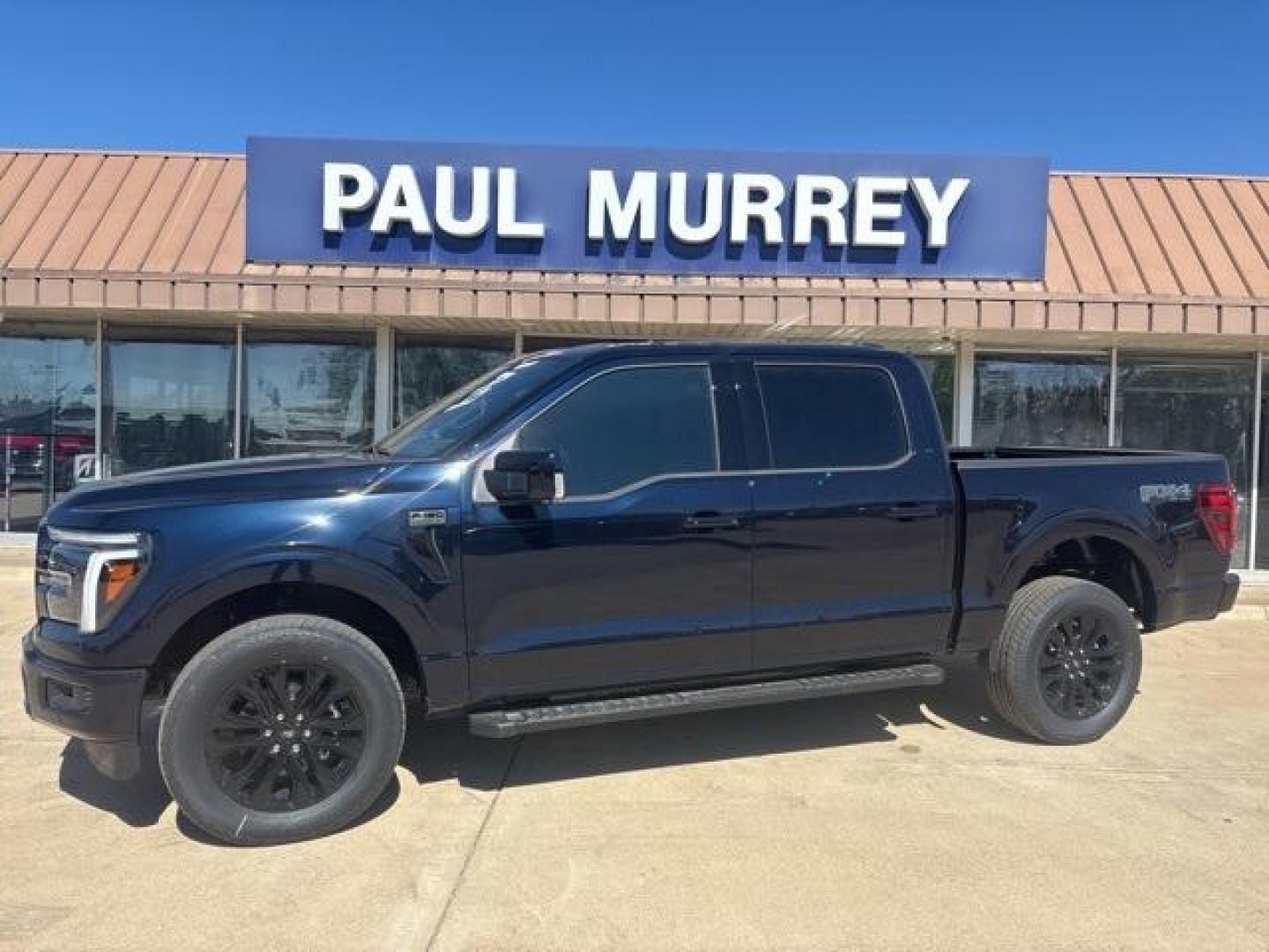 2025 Antimatter Blue Metallic /Black Ford F-150 Lariat (1FTFW5L51SK) with an 5.0L V8 engine, Automatic transmission, located at 1105 E Mulberry, Kaufman, TX, 75142, (972) 962-2151, 32.589550, -96.300926 - $4,519 off MSRP!<br><br>4WD.<br>Antimatter Blue Metallic 2025 Ford F-150 4D SuperCrew Lariat 4WD 10-Speed Automatic 5.0L V8 17/22 City/Highway MPG Price includes: $500 - Retail Bonus Cash. Exp. 01/05/2026 - Photo#0