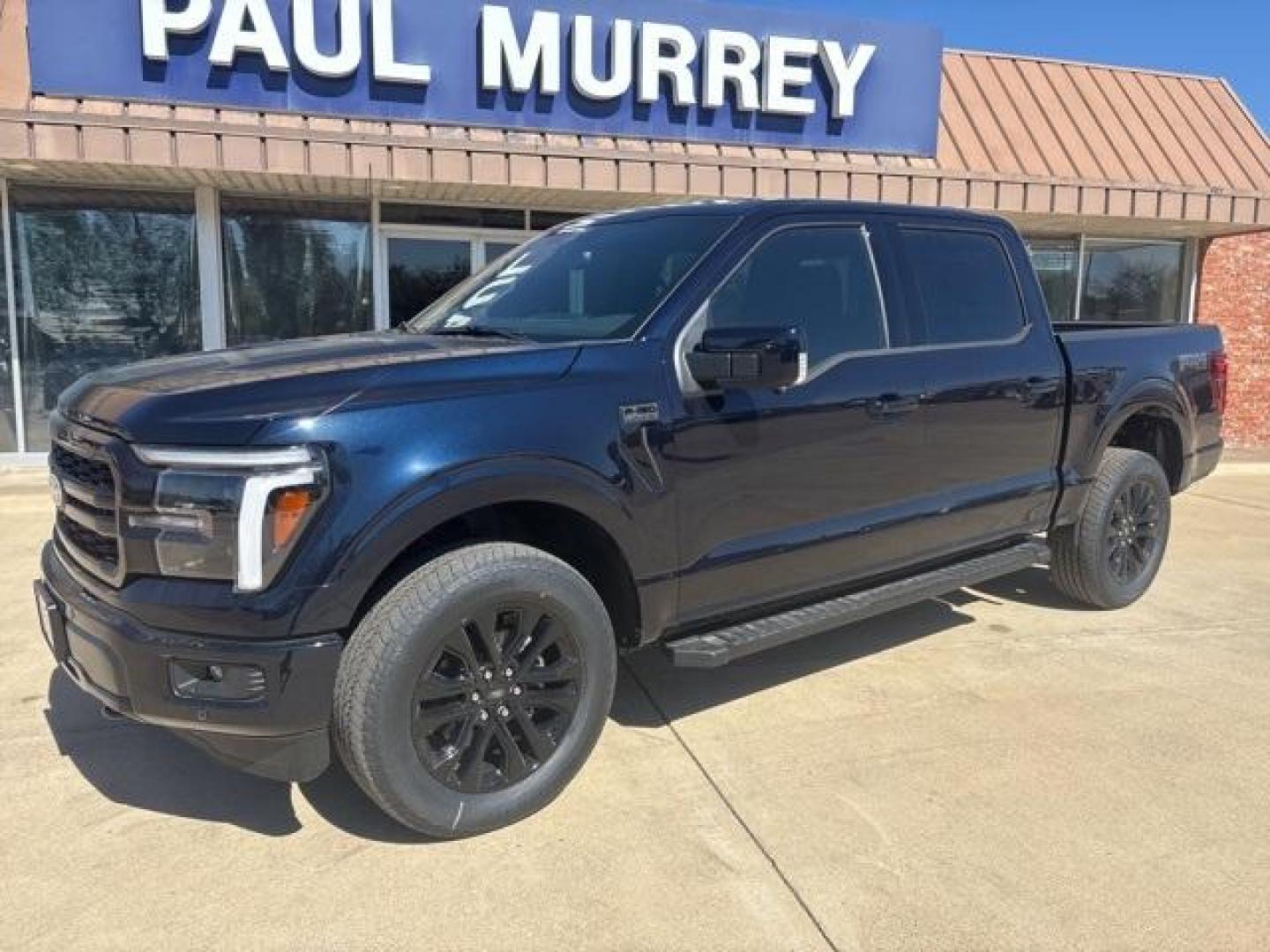 2025 Antimatter Blue Metallic /Black Ford F-150 Lariat (1FTFW5L51SK) with an 5.0L V8 engine, Automatic transmission, located at 1105 E Mulberry, Kaufman, TX, 75142, (972) 962-2151, 32.589550, -96.300926 - $4,519 off MSRP!<br><br>4WD.<br>Antimatter Blue Metallic 2025 Ford F-150 4D SuperCrew Lariat 4WD 10-Speed Automatic 5.0L V8 17/22 City/Highway MPG Price includes: $500 - Retail Bonus Cash. Exp. 01/05/2026 - Photo#2