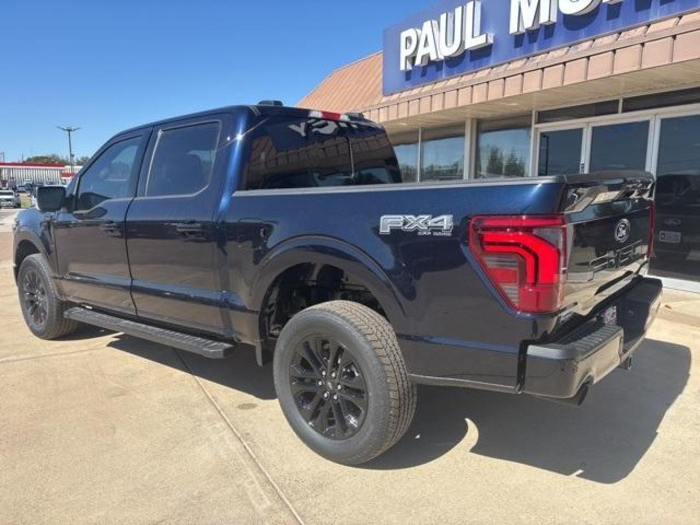 2025 Antimatter Blue Metallic /Black Ford F-150 Lariat (1FTFW5L51SK) with an 5.0L V8 engine, Automatic transmission, located at 1105 E Mulberry, Kaufman, TX, 75142, (972) 962-2151, 32.589550, -96.300926 - $4,519 off MSRP!<br><br>4WD.<br>Antimatter Blue Metallic 2025 Ford F-150 4D SuperCrew Lariat 4WD 10-Speed Automatic 5.0L V8 17/22 City/Highway MPG Price includes: $500 - Retail Bonus Cash. Exp. 01/05/2026 - Photo#3