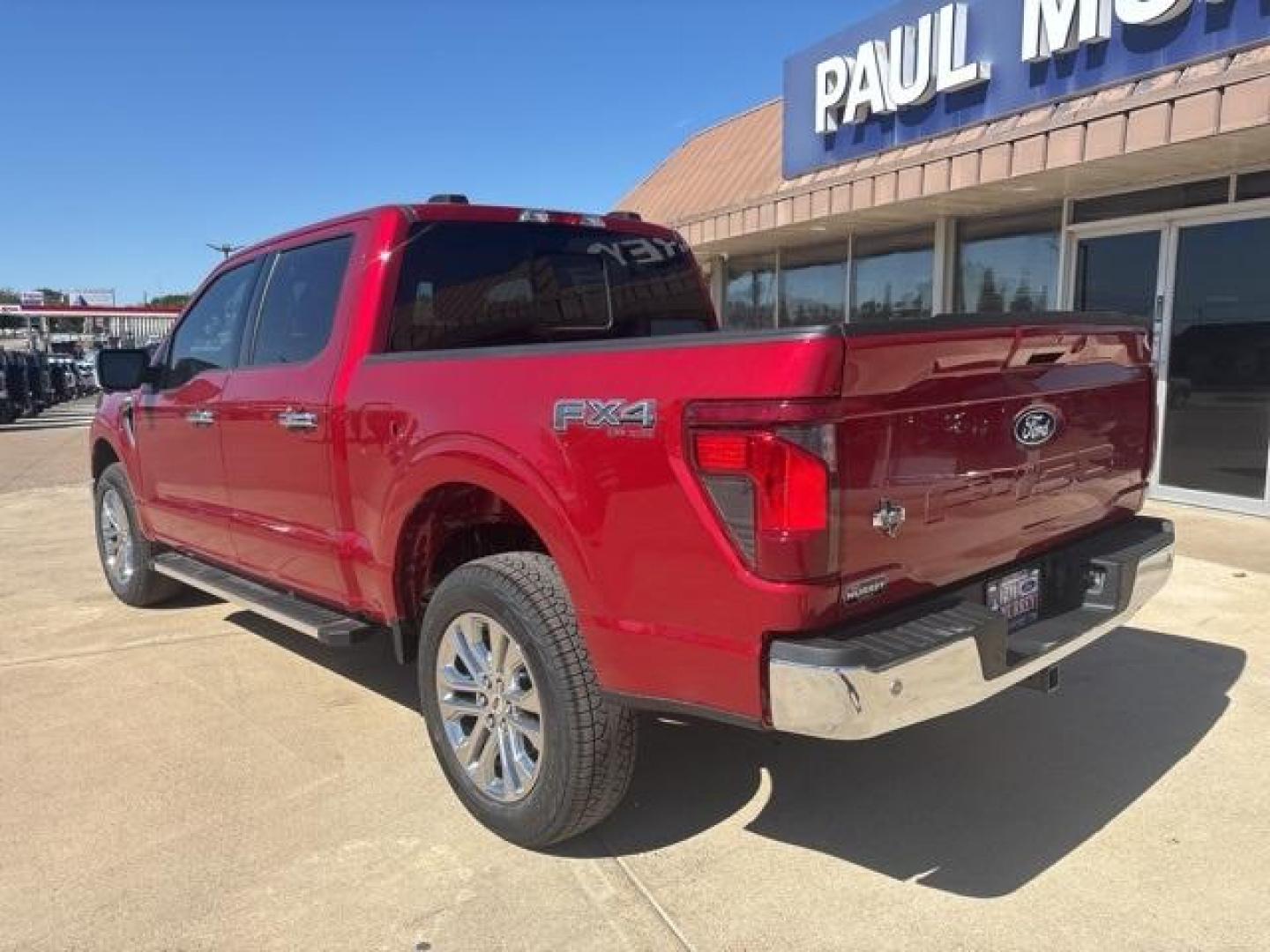 2025 Rapid Red Metallic Tinted Clearcoat /Dark Slate Ford F-150 XLT (1FTFW3L59SK) with an 5.0L V8 engine, Automatic transmission, located at 1105 E Mulberry, Kaufman, TX, 75142, (972) 962-2151, 32.589550, -96.300926 - $5,746 off MSRP!<br><br>4WD.<br>Red Metallic 2025 Ford F-150 4D SuperCrew XLT 4WD 10-Speed Automatic 5.0L V8 17/22 City/Highway MPG - Photo#3