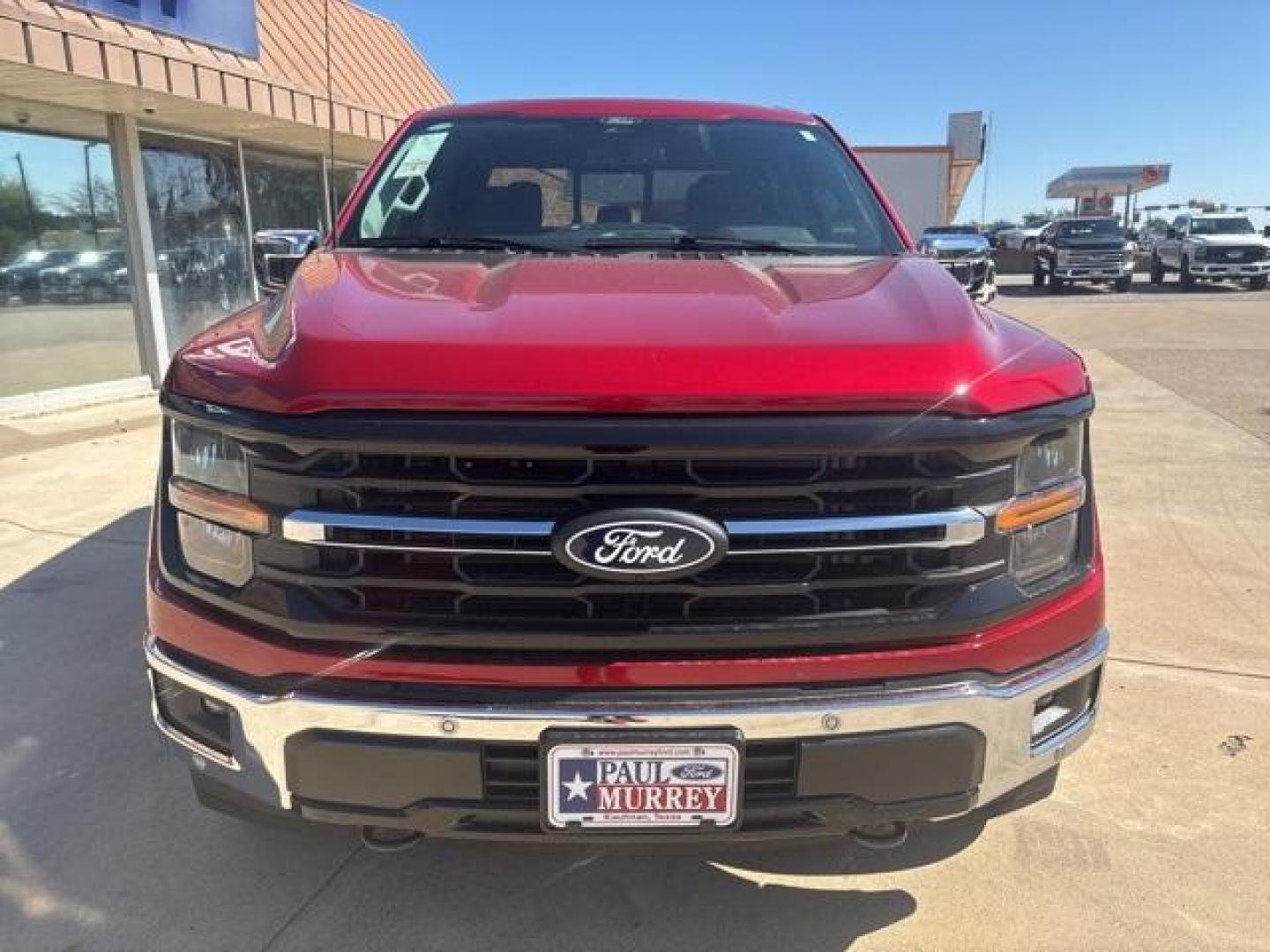 2025 Rapid Red Metallic Tinted Clearcoat /Dark Slate Ford F-150 XLT (1FTFW3L59SK) with an 5.0L V8 engine, Automatic transmission, located at 1105 E Mulberry, Kaufman, TX, 75142, (972) 962-2151, 32.589550, -96.300926 - $5,746 off MSRP!<br><br>4WD.<br>Red Metallic 2025 Ford F-150 4D SuperCrew XLT 4WD 10-Speed Automatic 5.0L V8 17/22 City/Highway MPG - Photo#7