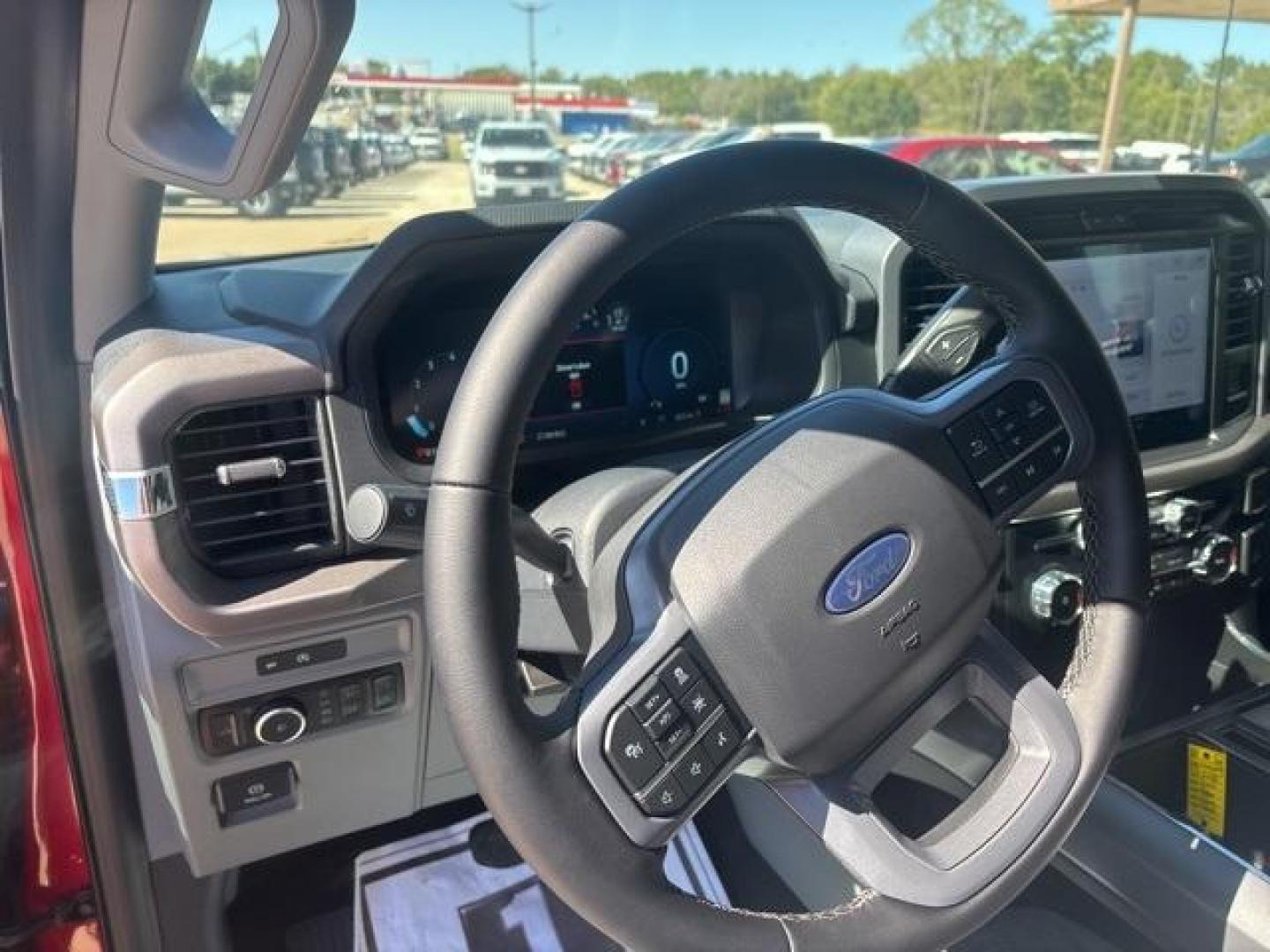 2025 Rapid Red Metallic Tinted Clearcoat /Dark Slate Ford F-150 XLT (1FTFW3L59SK) with an 5.0L V8 engine, Automatic transmission, located at 1105 E Mulberry, Kaufman, TX, 75142, (972) 962-2151, 32.589550, -96.300926 - $5,746 off MSRP!<br><br>4WD.<br>Red Metallic 2025 Ford F-150 4D SuperCrew XLT 4WD 10-Speed Automatic 5.0L V8 17/22 City/Highway MPG - Photo#12