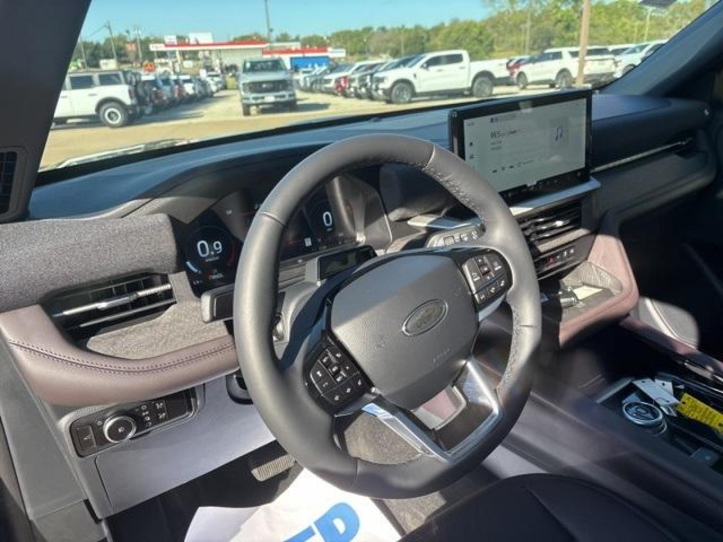 2025 Agate Black Metallic /Mojave Dusk Interior Ford Explorer Platinum (1FMUK7HH1SG) with an 2.3L EcoBoost I-4 engine, Automatic transmission, located at 1105 E Mulberry, Kaufman, TX, 75142, (972) 962-2151, 32.589550, -96.300926 - $3,552 off MSRP!<br><br><br>Agate Black Metallic 2025 Ford Explorer 4D Sport Utility Platinum RWD 10-Speed Automatic 2.3L EcoBoost I-4 20/29 City/Highway MPG<br><br>20/29 City/Highway MPG Price includes: $1500 - Bonus Customer Cash. Exp. 01/05/2026 - Photo#12