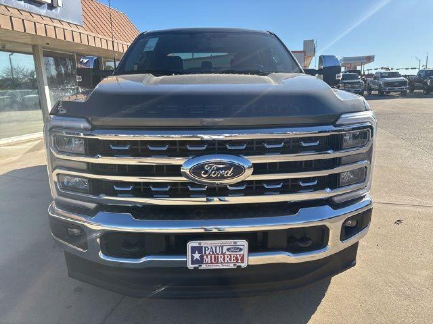 2026 Gray Metallic /Black Onyx Ford F-250SD Lariat (1FT8W2BT2TE) with an Power Stroke 6.7L V8 DI 32V OHV Turbodiesel engine, Automatic transmission, located at 1105 E Mulberry, Kaufman, TX, 75142, (972) 962-2151, 32.589550, -96.300926 - $4,263 off MSRP!<br><br>4WD.<br>Carbonized Gray Metallic 2026 Ford F-250SD 4D Crew Cab Lariat 4WD 10-Speed Automatic Power Stroke 6.7L V8 DI 32V OHV Turbodiesel - Photo#7