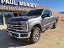 2026 Gray Metallic /Black Onyx Ford F-250SD Lariat (1FT8W2BT2TE) with an Power Stroke 6.7L V8 DI 32V OHV Turbodiesel engine, Automatic transmission, located at 1105 E Mulberry, Kaufman, TX, 75142, (972) 962-2151, 32.589550, -96.300926 - $5,263 off MSRP!<br><br>4WD.<br>Carbonized Gray Metallic 2026 Ford F-250SD 4D Crew Cab Lariat 4WD 10-Speed Automatic Power Stroke 6.7L V8 DI 32V OHV Turbodiesel Price includes: $1000 - Retail Customer Cash. Exp. 09/30/2026- Photo#1