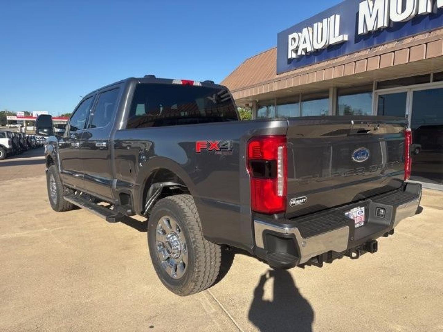 2026 Gray Metallic /Black Onyx Ford F-250SD Lariat (1FT8W2BT2TE) with an Power Stroke 6.7L V8 DI 32V OHV Turbodiesel engine, Automatic transmission, located at 1105 E Mulberry, Kaufman, TX, 75142, (972) 962-2151, 32.589550, -96.300926 - $5,263 off MSRP!<br><br>4WD.<br>Carbonized Gray Metallic 2026 Ford F-250SD 4D Crew Cab Lariat 4WD 10-Speed Automatic Power Stroke 6.7L V8 DI 32V OHV Turbodiesel Price includes: $1000 - Retail Customer Cash. Exp. 09/30/2026- Photo#3