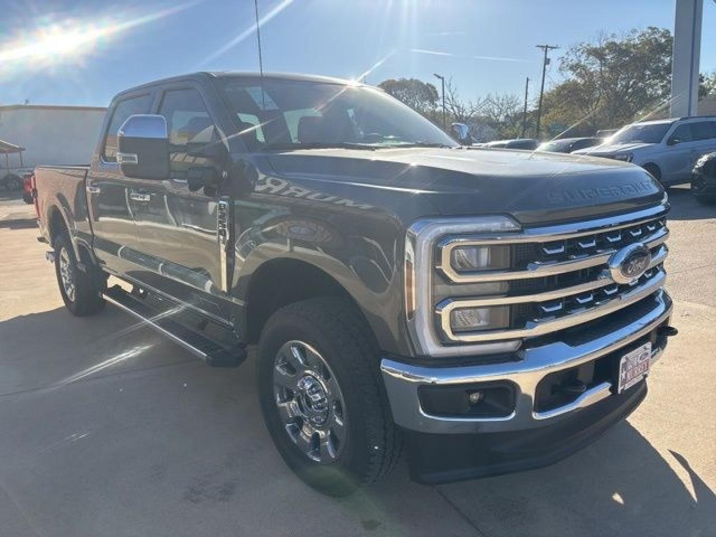 2026 Gray Metallic /Black Onyx Ford F-250SD Lariat (1FT8W2BT2TE) with an Power Stroke 6.7L V8 DI 32V OHV Turbodiesel engine, Automatic transmission, located at 1105 E Mulberry, Kaufman, TX, 75142, (972) 962-2151, 32.589550, -96.300926 - $5,263 off MSRP!<br><br>4WD.<br>Carbonized Gray Metallic 2026 Ford F-250SD 4D Crew Cab Lariat 4WD 10-Speed Automatic Power Stroke 6.7L V8 DI 32V OHV Turbodiesel Price includes: $1000 - Retail Customer Cash. Exp. 09/30/2026- Photo#6