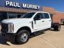 2026 Oxford White /Medium Dark Slate Ford F-350SD XL (1FD8W3HT8TE) with an Power Stroke 6.7L V8 DI 32V OHV Turbodiesel engine, Automatic transmission, located at 1105 E Mulberry, Kaufman, TX, 75142, (972) 962-2151, 32.589550, -96.300926 - Photo#2