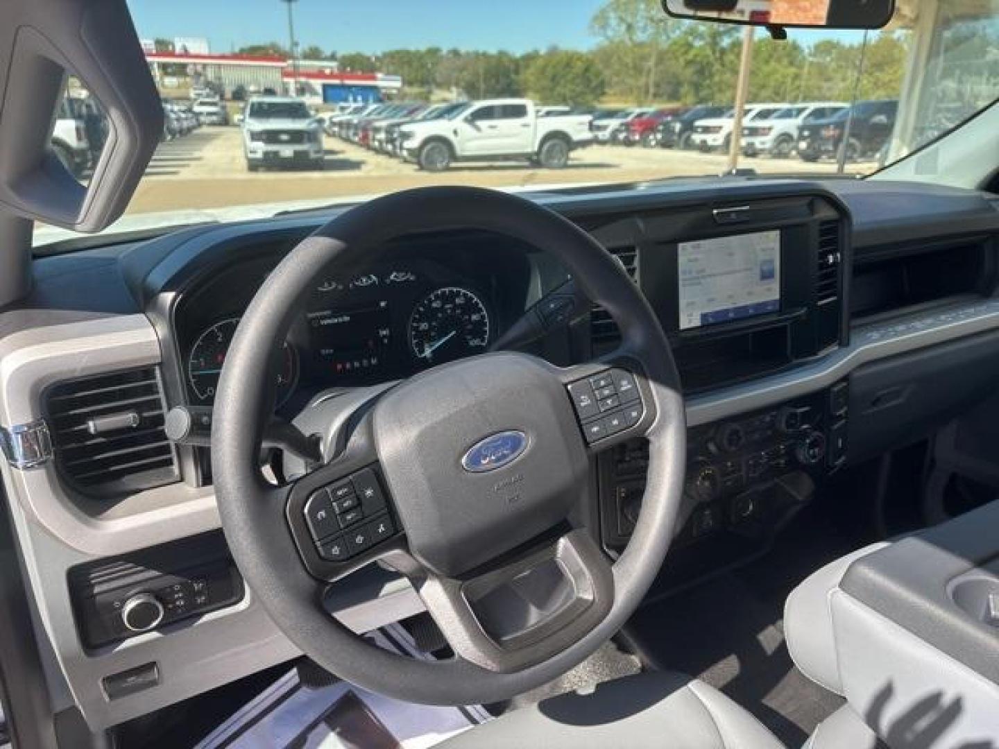 2026 Oxford White /Medium Dark Slate Ford F-350SD XL (1FD8W3HT8TE) with an Power Stroke 6.7L V8 DI 32V OHV Turbodiesel engine, Automatic transmission, located at 1105 E Mulberry, Kaufman, TX, 75142, (972) 962-2151, 32.589550, -96.300926 - Photo#12