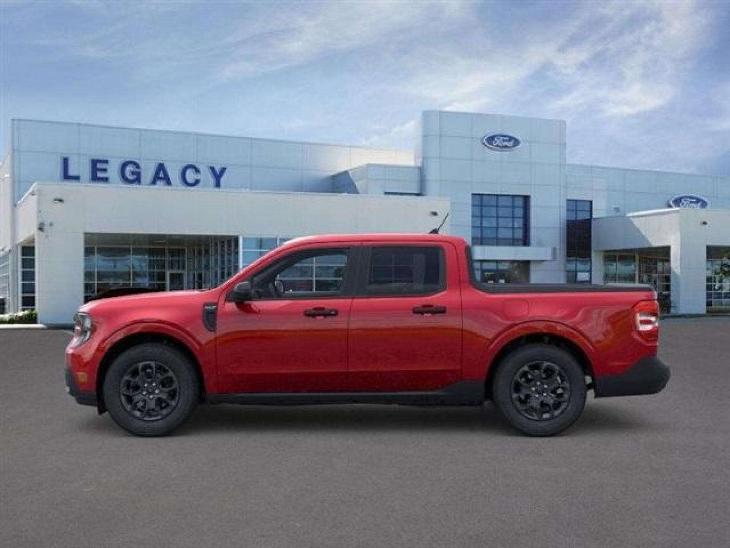 2025 Ruby Red Metallic Tinted Clearcoat Ford Maverick XLT (3FTTW8JA0SR) with an EcoBoost 2.0L I4 GTDi DOHC Turbocharged VCT engine, Automatic transmission, located at 1105 E Mulberry, Kaufman, TX, 75142, (972) 962-2151, 32.589550, -96.300926 - Photo#2