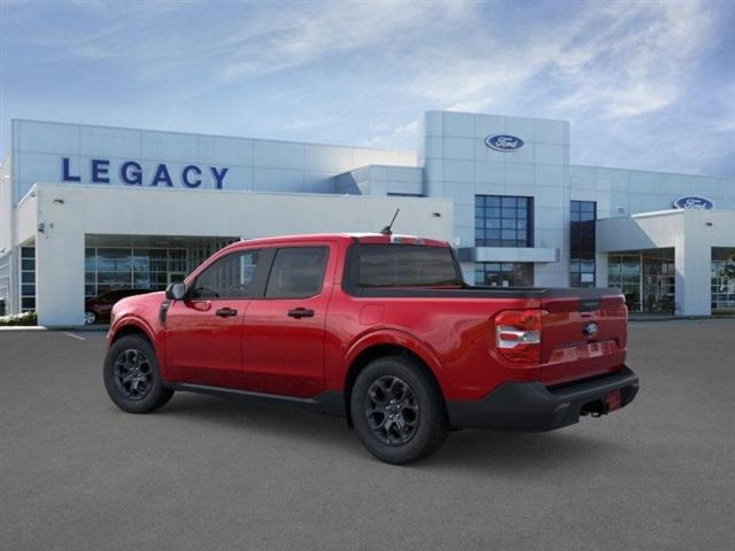 2025 Ruby Red Metallic Tinted Clearcoat Ford Maverick XLT (3FTTW8JA0SR) with an EcoBoost 2.0L I4 GTDi DOHC Turbocharged VCT engine, Automatic transmission, located at 1105 E Mulberry, Kaufman, TX, 75142, (972) 962-2151, 32.589550, -96.300926 - Photo#3