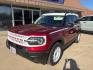 2025 Ruby Red Metallic Tinted Clearcoat /Navy Pier Ford Bronco Sport Heritage (3FMCR9GN9SR) with an 1.5L EcoBoost engine, Automatic transmission, located at 1105 E Mulberry, Kaufman, TX, 75142, (972) 962-2151, 32.589550, -96.300926 - $1,929 off MSRP!<br><br><br>Ruby Red Metallic Tinted Clearcoat 2025 Ford Bronco Sport 4D Sport Utility Heritage 4WD 8-Speed Automatic 1.5L EcoBoost 25/30 City/Highway MPG<br><br>25/30 City/Highway MPG Price includes: $1500 - Retail Bonus Cash. Exp. 01/05/2026 $500 - Retail Bonus Cash. Exp. 12/17/202 - Photo#1