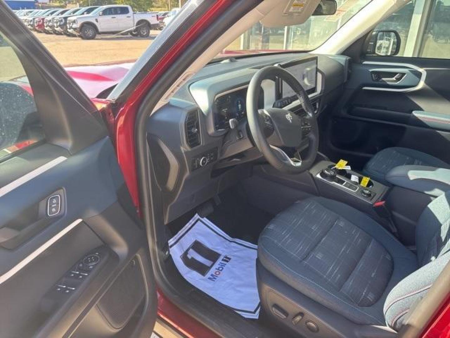 2025 Ruby Red Metallic Tinted Clearcoat /Navy Pier Ford Bronco Sport Heritage (3FMCR9GN9SR) with an 1.5L EcoBoost engine, Automatic transmission, located at 1105 E Mulberry, Kaufman, TX, 75142, (972) 962-2151, 32.589550, -96.300926 - $1,929 off MSRP!<br><br><br>Ruby Red Metallic Tinted Clearcoat 2025 Ford Bronco Sport 4D Sport Utility Heritage 4WD 8-Speed Automatic 1.5L EcoBoost 25/30 City/Highway MPG<br><br>25/30 City/Highway MPG Price includes: $1500 - Retail Bonus Cash. Exp. 01/05/2026 $500 - Retail Bonus Cash. Exp. 12/17/202 - Photo#8