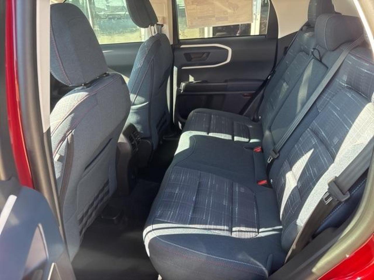 2025 Ruby Red Metallic Tinted Clearcoat /Navy Pier Ford Bronco Sport Heritage (3FMCR9GN9SR) with an 1.5L EcoBoost engine, Automatic transmission, located at 1105 E Mulberry, Kaufman, TX, 75142, (972) 962-2151, 32.589550, -96.300926 - $1,929 off MSRP!<br><br><br>Ruby Red Metallic Tinted Clearcoat 2025 Ford Bronco Sport 4D Sport Utility Heritage 4WD 8-Speed Automatic 1.5L EcoBoost 25/30 City/Highway MPG<br><br>25/30 City/Highway MPG Price includes: $1500 - Retail Bonus Cash. Exp. 01/05/2026 $500 - Retail Bonus Cash. Exp. 12/17/202 - Photo#13