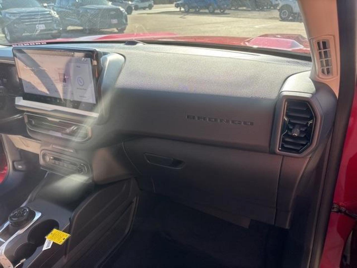 2025 Ruby Red Metallic Tinted Clearcoat /Navy Pier Ford Bronco Sport Heritage (3FMCR9GN9SR) with an 1.5L EcoBoost engine, Automatic transmission, located at 1105 E Mulberry, Kaufman, TX, 75142, (972) 962-2151, 32.589550, -96.300926 - $1,929 off MSRP!<br><br><br>Ruby Red Metallic Tinted Clearcoat 2025 Ford Bronco Sport 4D Sport Utility Heritage 4WD 8-Speed Automatic 1.5L EcoBoost 25/30 City/Highway MPG<br><br>25/30 City/Highway MPG Price includes: $1500 - Retail Bonus Cash. Exp. 01/05/2026 $500 - Retail Bonus Cash. Exp. 12/17/202 - Photo#16