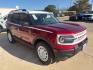 2025 Ruby Red Metallic /Navy Pier Ford Bronco Sport Heritage (3FMCR9GN9SR) with an 1.5L EcoBoost engine, Automatic transmission, located at 1105 E Mulberry, Kaufman, TX, 75142, (972) 962-2151, 32.589550, -96.300926 - $3,929 off MSRP!<br><br><br>Ruby Red Metallic Tinted Clearcoat 2025 Ford Bronco Sport 4D Sport Utility Heritage 4WD 8-Speed Automatic 1.5L EcoBoost 25/30 City/Highway MPG<br><br>25/30 City/Highway MPG Price includes: $2500 - Retail Customer Cash. Exp. 03/31/2026 - Photo#6