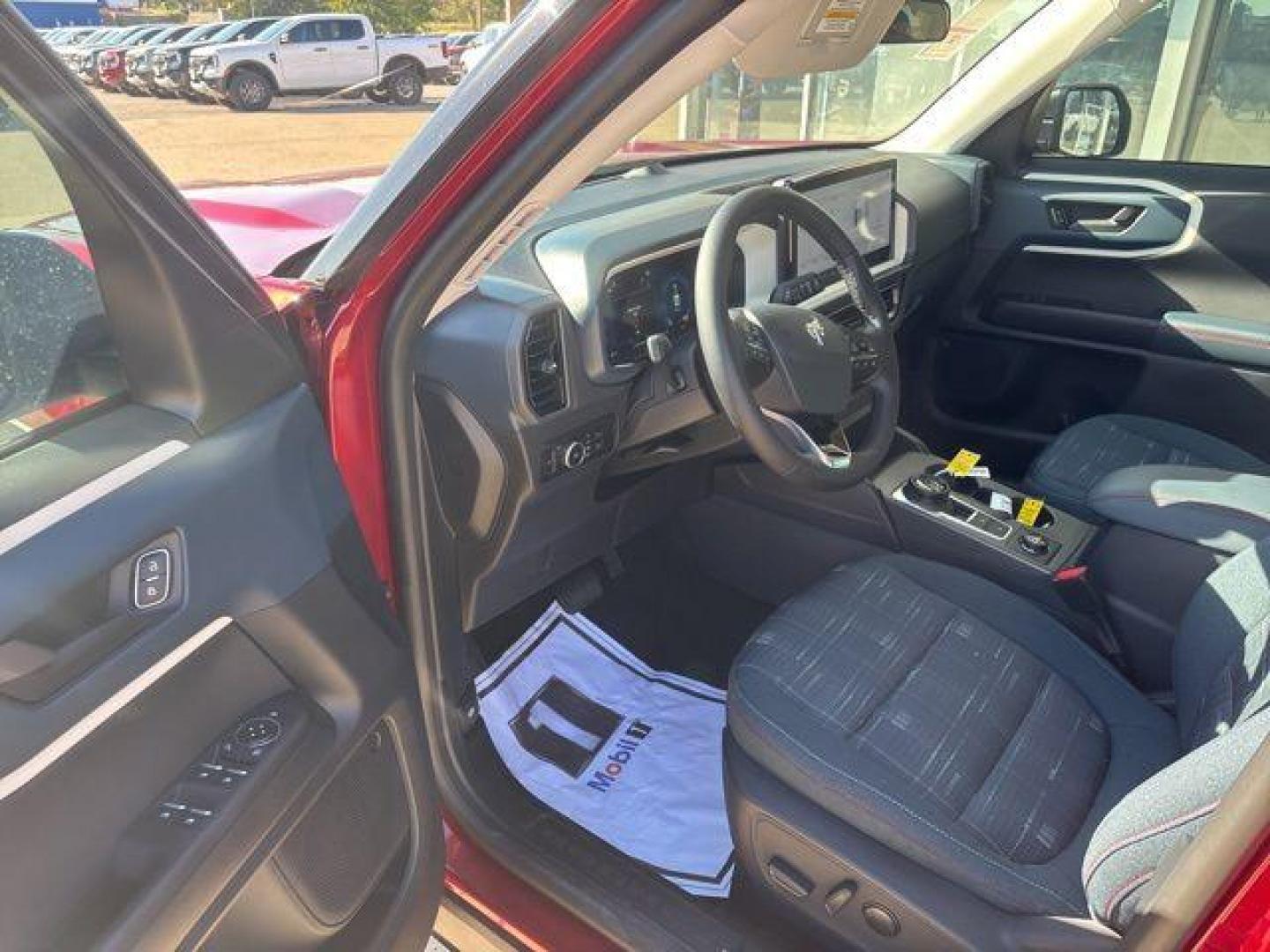2025 Ruby Red Metallic /Navy Pier Ford Bronco Sport Heritage (3FMCR9GN9SR) with an 1.5L EcoBoost engine, Automatic transmission, located at 1105 E Mulberry, Kaufman, TX, 75142, (972) 962-2151, 32.589550, -96.300926 - $3,929 off MSRP!<br><br><br>Ruby Red Metallic Tinted Clearcoat 2025 Ford Bronco Sport 4D Sport Utility Heritage 4WD 8-Speed Automatic 1.5L EcoBoost 25/30 City/Highway MPG<br><br>25/30 City/Highway MPG Price includes: $2500 - Retail Customer Cash. Exp. 03/31/2026 - Photo#8