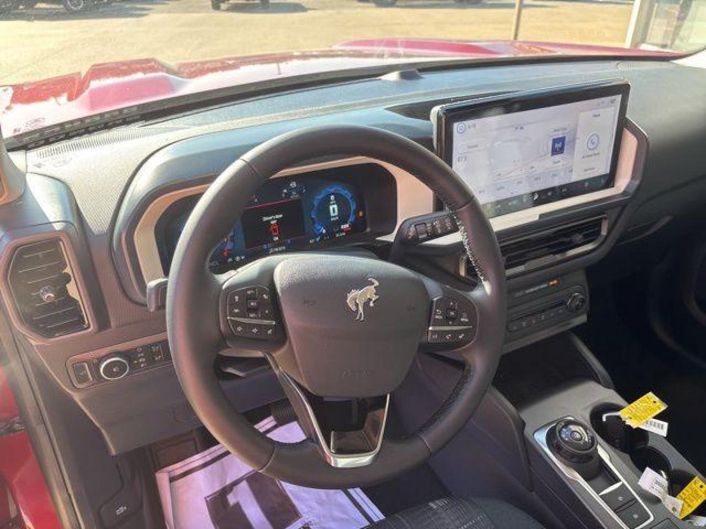 2025 Ruby Red Metallic /Navy Pier Ford Bronco Sport Heritage (3FMCR9GN9SR) with an 1.5L EcoBoost engine, Automatic transmission, located at 1105 E Mulberry, Kaufman, TX, 75142, (972) 962-2151, 32.589550, -96.300926 - $3,929 off MSRP!<br><br><br>Ruby Red Metallic Tinted Clearcoat 2025 Ford Bronco Sport 4D Sport Utility Heritage 4WD 8-Speed Automatic 1.5L EcoBoost 25/30 City/Highway MPG<br><br>25/30 City/Highway MPG Price includes: $2500 - Retail Customer Cash. Exp. 03/31/2026 - Photo#11