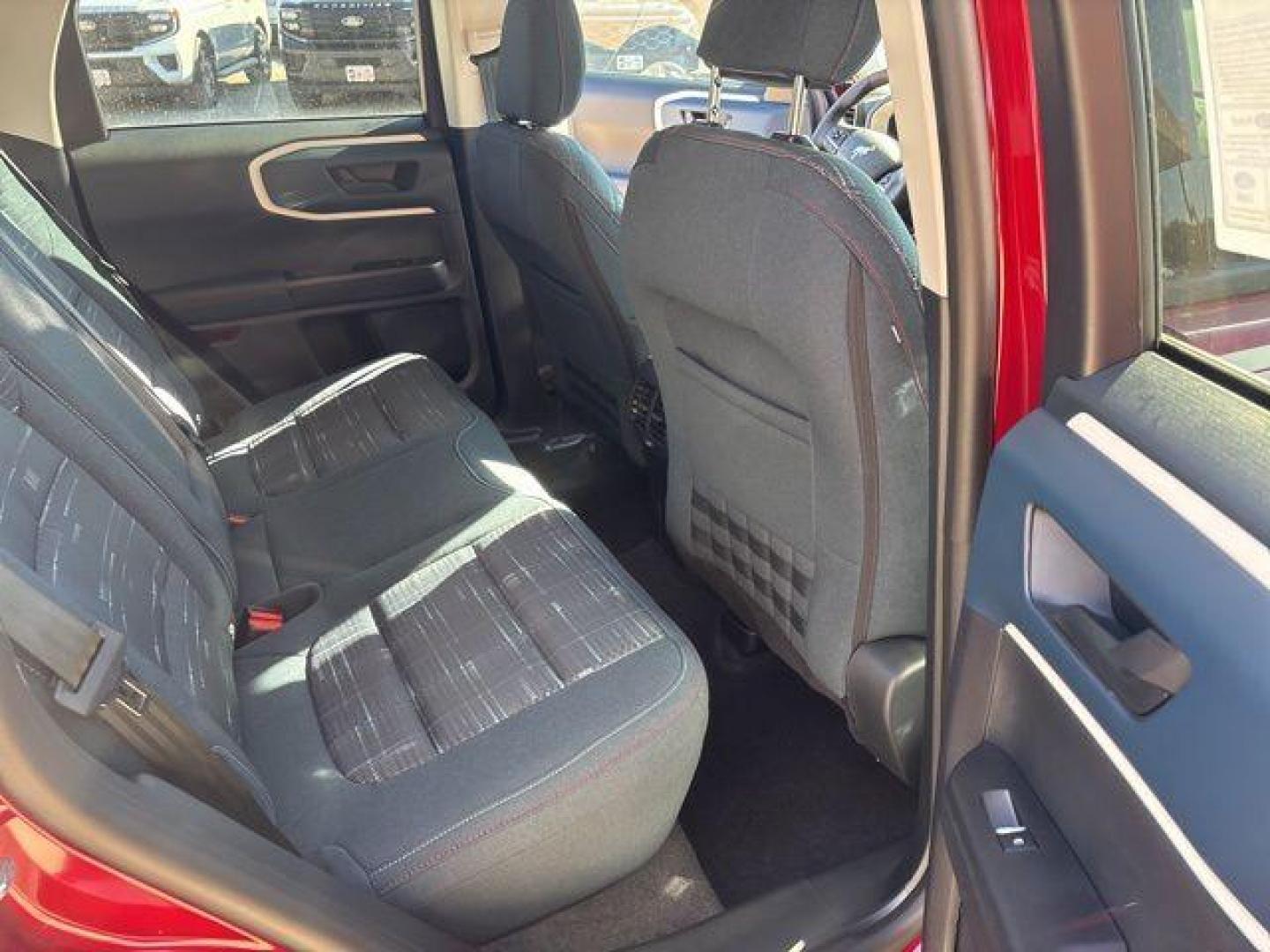 2025 Ruby Red Metallic /Navy Pier Ford Bronco Sport Heritage (3FMCR9GN9SR) with an 1.5L EcoBoost engine, Automatic transmission, located at 1105 E Mulberry, Kaufman, TX, 75142, (972) 962-2151, 32.589550, -96.300926 - $3,929 off MSRP!<br><br><br>Ruby Red Metallic Tinted Clearcoat 2025 Ford Bronco Sport 4D Sport Utility Heritage 4WD 8-Speed Automatic 1.5L EcoBoost 25/30 City/Highway MPG<br><br>25/30 City/Highway MPG Price includes: $2500 - Retail Customer Cash. Exp. 03/31/2026 - Photo#17