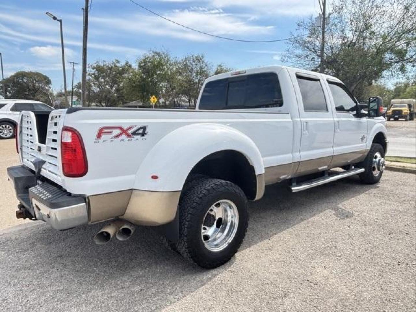 2012 White Ford F-350SD Lariat (1FT8W3DT2CE) with an Power Stroke 6.7L V8 DI 32V OHV Turbodiesel engine, Automatic transmission, located at 1105 E Mulberry, Kaufman, TX, 75142, (972) 962-2151, 32.589550, -96.300926 - White 2012 Ford F-350SD 4D Crew Cab Lariat DRW 4WD TorqShift 6-Speed Automatic with Overdrive Power Stroke 6.7L V8 DI 32V OHV Turbodiesel 4WD.<br><br><br>Recent Arrival! Odometer is 49689 miles below market average!<br><br>Awards:<br> * 2012 KBB.com Brand Image Awards<br>Please call Paul Murrey For - Photo#2