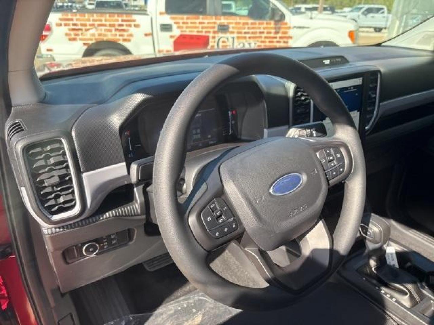 2025 Ruby Red Metallic /Ebony Ford Ranger XL (1FTER4BH0SL) with an EcoBoost 2.3L I4 GTDi DOHC Turbocharged VCT engine, Automatic transmission, located at 1105 E Mulberry, Kaufman, TX, 75142, (972) 962-2151, 32.589550, -96.300926 - $2,959 off MSRP!<br><br><br>Ruby Red Metallic 2025 Ford Ranger 4D Crew Cab XL RWD 10-Speed Automatic EcoBoost 2.3L I4 GTDi DOHC Turbocharged VCT 21/25 City/Highway MPG Price includes: $2000 - Bonus Customer Cash. Exp. 01/05/2026 $500 - Black Friday Mega Bonus Cash. Exp. 12/01/2025 - Photo#12