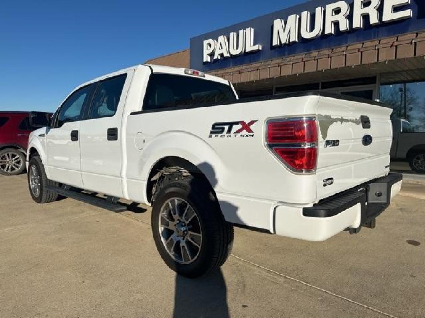 2014 Oxford White /Black Ford F-150 STX (1FTFW1EFXEK) with an 5.0L V8 FFV engine, Automatic transmission, located at 1105 E Mulberry, Kaufman, TX, 75142, (972) 962-2151, 32.589550, -96.300926 - Oxford White 2014 Ford F-150 4D SuperCrew STX 4WD 6-Speed Automatic Electronic 5.0L V8 FFV 4WD.<br><br><br>Awards:<br> * 2014 KBB.com Brand Image Awards<br>Please call Paul Murrey Ford Inc. In Kaufman Texas A Family Dealership Since 1952 Serving the Dallas Fort Worth and East Texas areas for over 7 - Photo#2