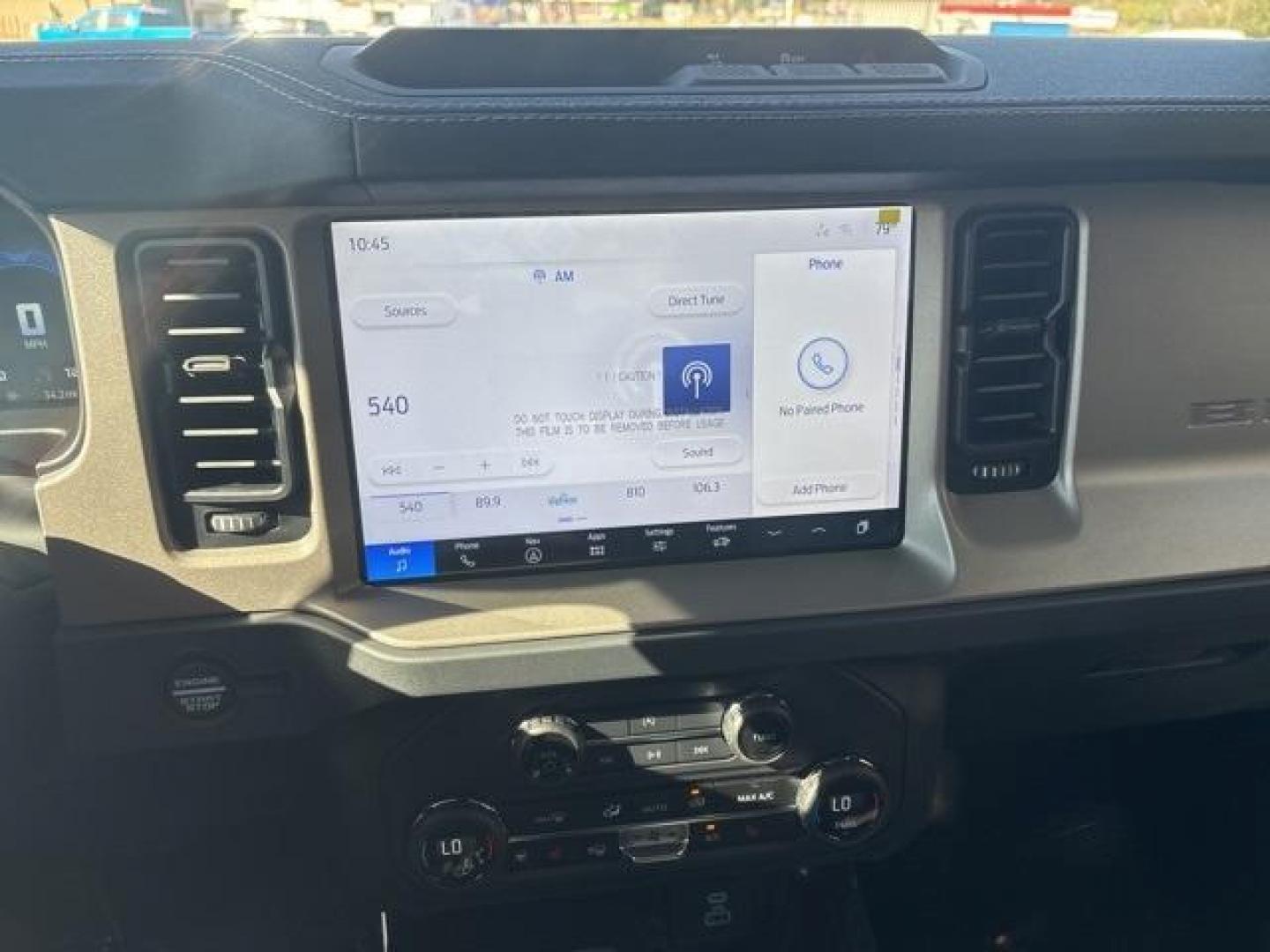 2025 Desert Sand /Black Onyx Interior Ford Bronco Outer Banks (1FMDE8BH6SL) with an 2.3L EcoBoost I-4 engine, Automatic transmission, located at 1105 E Mulberry, Kaufman, TX, 75142, (972) 962-2151, 32.589550, -96.300926 - Desert Sand 2025 Ford Bronco 4D Sport Utility Outer Banks 4WD 10-Speed Automatic 2.3L EcoBoost I-4<br><br>Recent Arrival!<br><br><br>Please call Paul Murrey Ford Inc. In Kaufman Texas A Family Dealership Since 1952 Serving the Dallas Fort Worth and East Texas areas for over 70 years. Please call 972 - Photo#25