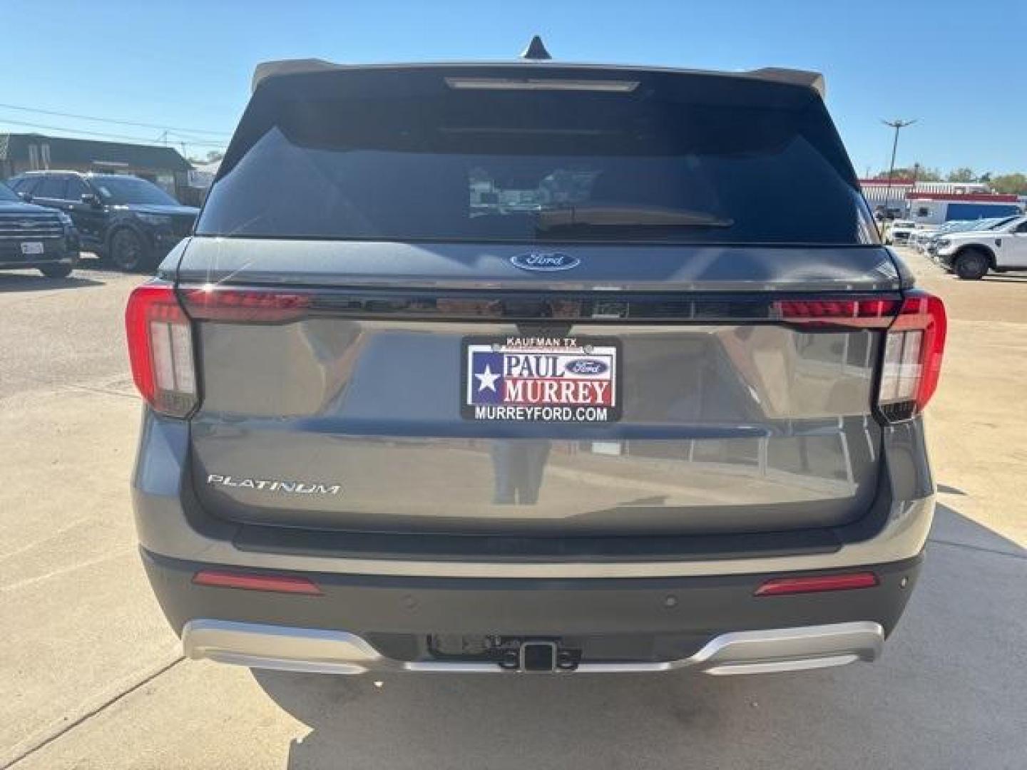 2026 Carbonized Gray Metallic /Mojave Dusk Interior Ford Explorer Platinum (1FMUK7HH6TG) with an 2.3L EcoBoost I-4 engine, Automatic transmission, located at 1105 E Mulberry, Kaufman, TX, 75142, (972) 962-2151, 32.589550, -96.300926 - Carbonized Gray Metallic 2026 Ford Explorer 4D Sport Utility Platinum RWD 10-Speed Automatic 2.3L EcoBoost I-4 20/29 City/Highway MPG<br><br>20/29 City/Highway MPG - Photo#4