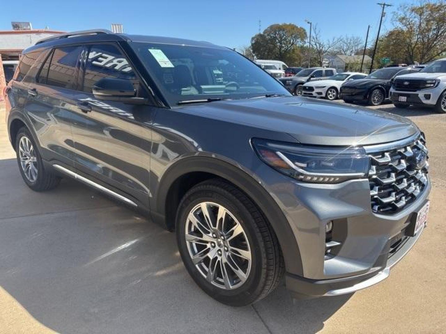 2026 Carbonized Gray Metallic /Mojave Dusk Interior Ford Explorer Platinum (1FMUK7HH6TG) with an 2.3L EcoBoost I-4 engine, Automatic transmission, located at 1105 E Mulberry, Kaufman, TX, 75142, (972) 962-2151, 32.589550, -96.300926 - Carbonized Gray Metallic 2026 Ford Explorer 4D Sport Utility Platinum RWD 10-Speed Automatic 2.3L EcoBoost I-4 20/29 City/Highway MPG<br><br>20/29 City/Highway MPG - Photo#6
