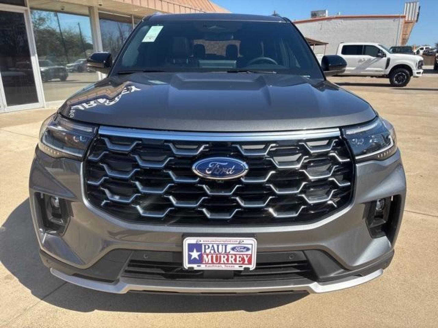 2026 Carbonized Gray Metallic /Mojave Dusk Interior Ford Explorer Platinum (1FMUK7HH6TG) with an 2.3L EcoBoost I-4 engine, Automatic transmission, located at 1105 E Mulberry, Kaufman, TX, 75142, (972) 962-2151, 32.589550, -96.300926 - Carbonized Gray Metallic 2026 Ford Explorer 4D Sport Utility Platinum RWD 10-Speed Automatic 2.3L EcoBoost I-4 20/29 City/Highway MPG<br><br>20/29 City/Highway MPG - Photo#7