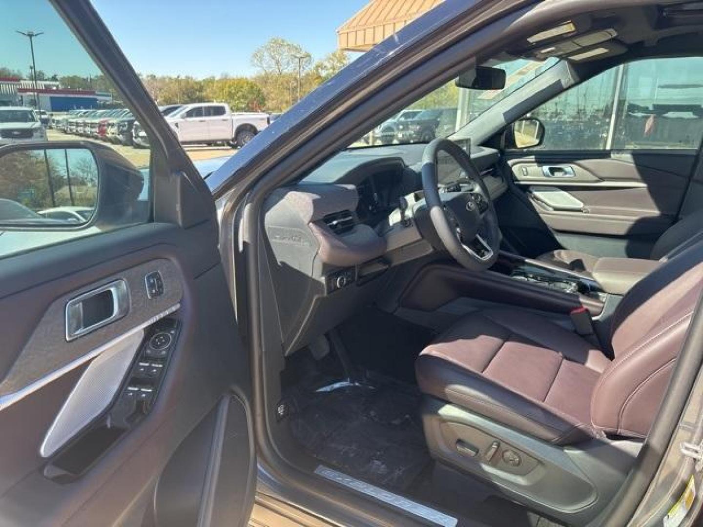 2026 Carbonized Gray Metallic /Mojave Dusk Interior Ford Explorer Platinum (1FMUK7HH6TG) with an 2.3L EcoBoost I-4 engine, Automatic transmission, located at 1105 E Mulberry, Kaufman, TX, 75142, (972) 962-2151, 32.589550, -96.300926 - Carbonized Gray Metallic 2026 Ford Explorer 4D Sport Utility Platinum RWD 10-Speed Automatic 2.3L EcoBoost I-4 20/29 City/Highway MPG<br><br>20/29 City/Highway MPG - Photo#8