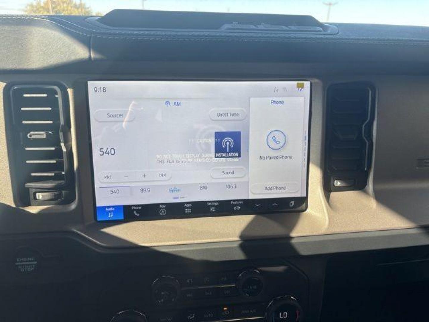 2025 Gray /Black Onyx Ford Bronco Outer Banks (1FMEE8BPXSL) with an 2.7L EcoBoost V6 engine, Automatic transmission, located at 1105 E Mulberry, Kaufman, TX, 75142, (972) 962-2151, 32.589550, -96.300926 - $5,080 off MSRP!<br><br><br>Marsh Gray 2025 Ford Bronco 4D Sport Utility Outer Banks 4WD 10-Speed Automatic 2.7L EcoBoost V6 19/21 City/Highway MPG Price includes: $2500 - Retail Customer Cash. Exp. 03/31/2026 - Photo#23